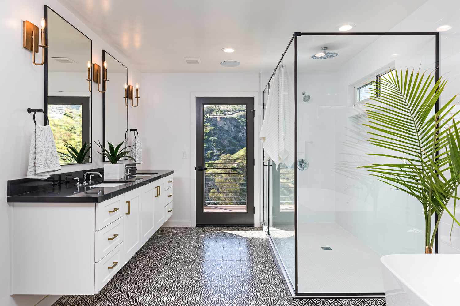 Gleaming bathroom