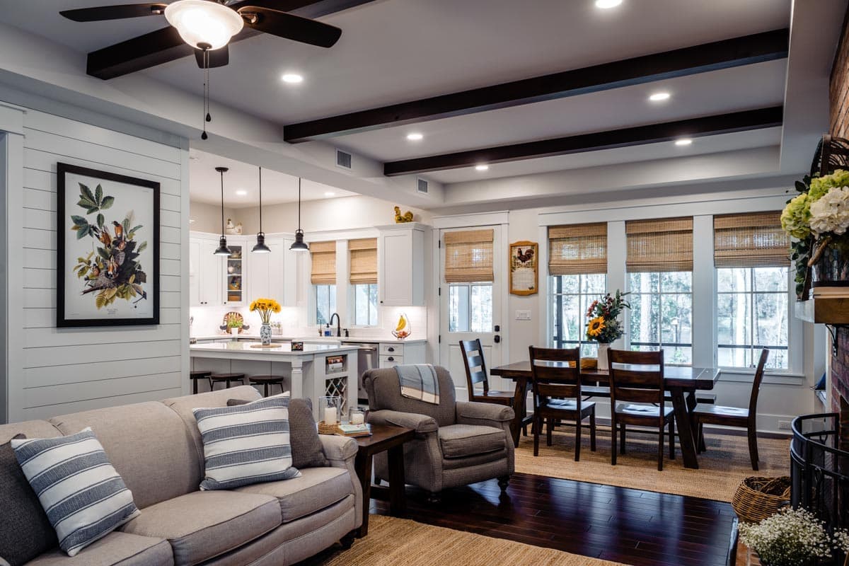Spotless living room